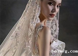 尼龙婚纱网样品展示